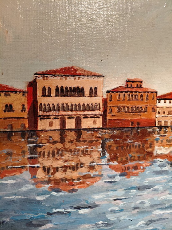 Image 1 of Toon Kuijpers schilderij   `Canal Grande`