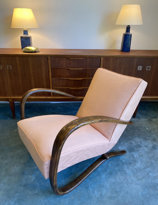 Fauteuil J. Halabala par Thonet