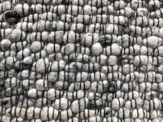 Image 1 of Tappeto in lana Perletta Gravel 450x225 - come nuovo!