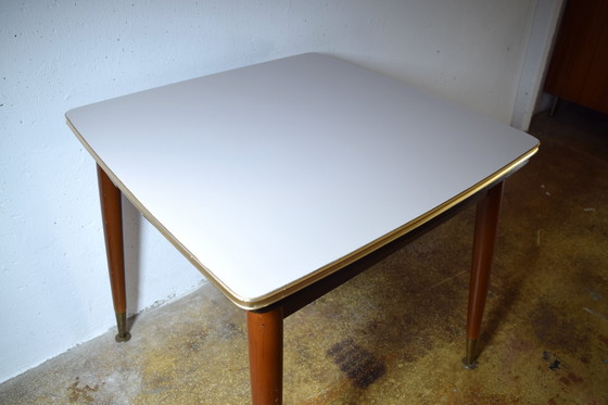 Image 1 of Mid Century Tafel Vintage Salontafel Vintage Couchtisch