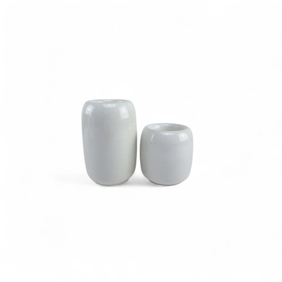 Image 1 of 4 x ASBO ceramic tea light holder Denmark Stentoj danish design