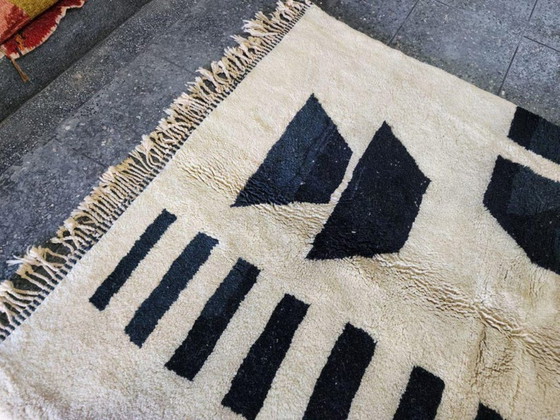 Image 1 of Tapis Beni Ouarain en laine authentisch 250cmx150cm