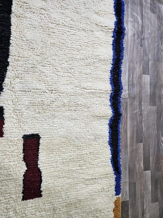 Alfombra tradicional tejida a mano de lana natural, tamaño 2/3 m. – Aime Té, Wool (photo 2 of 9)