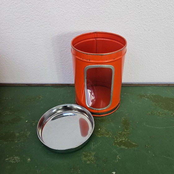 Image 1 of Ensemble de 7 boîtes de rangement vintage, bocaux de cuisine, boîtes de conservation Brabantia