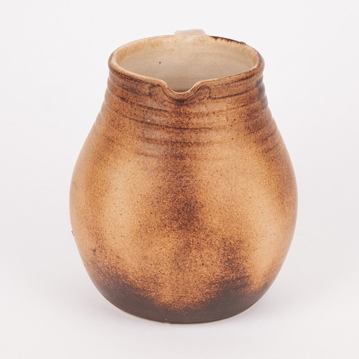 Rustieke vintage steengoed kan