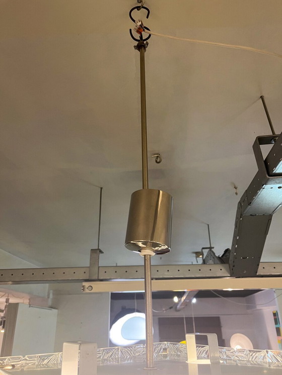 Image 1 of Mid-Century Glass Chandelier by Kamenicky Senov, Czech Republic, 1960s - 10 Available