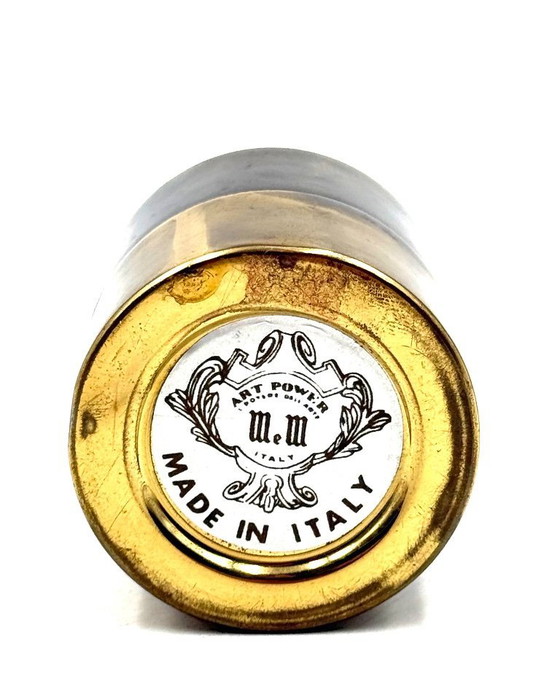 Image 1 of Briquet de table en laiton, en forme de poids, Mauro Manetti, Italie, 1970