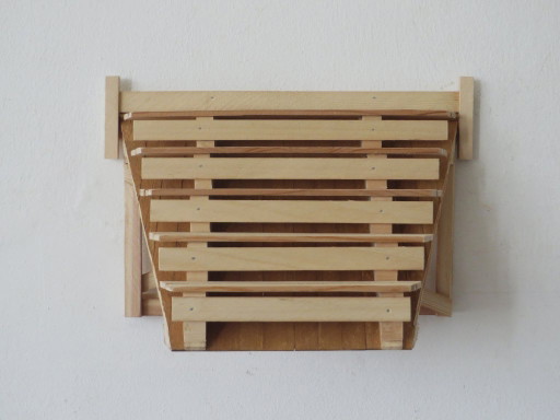 Eric Van Solm - 'Das Erwachen' – beeldhouwkunst, Wood