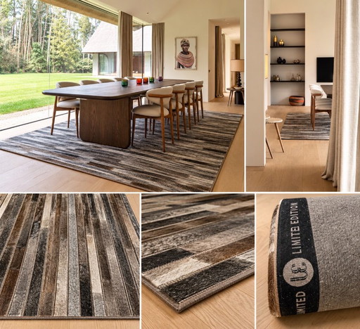 Tappeto Design Limited Edition – 300 × 400 Cm – Pelle Naturale