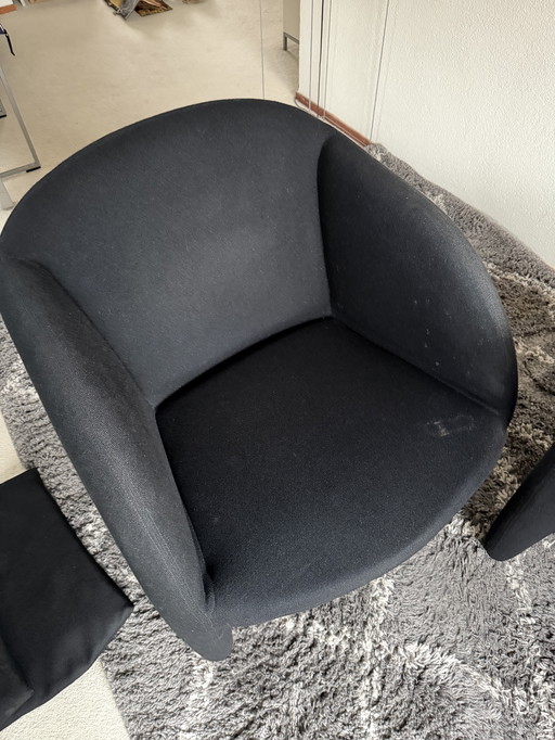 Silla Artifort Ben de Pierre Paulin. Juego de dos.