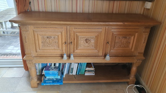 Image 1 of Solid oak sideboard