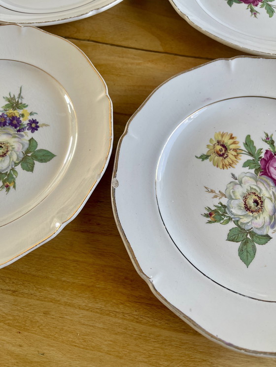 Image 1 of Juego de 6 platos de postre