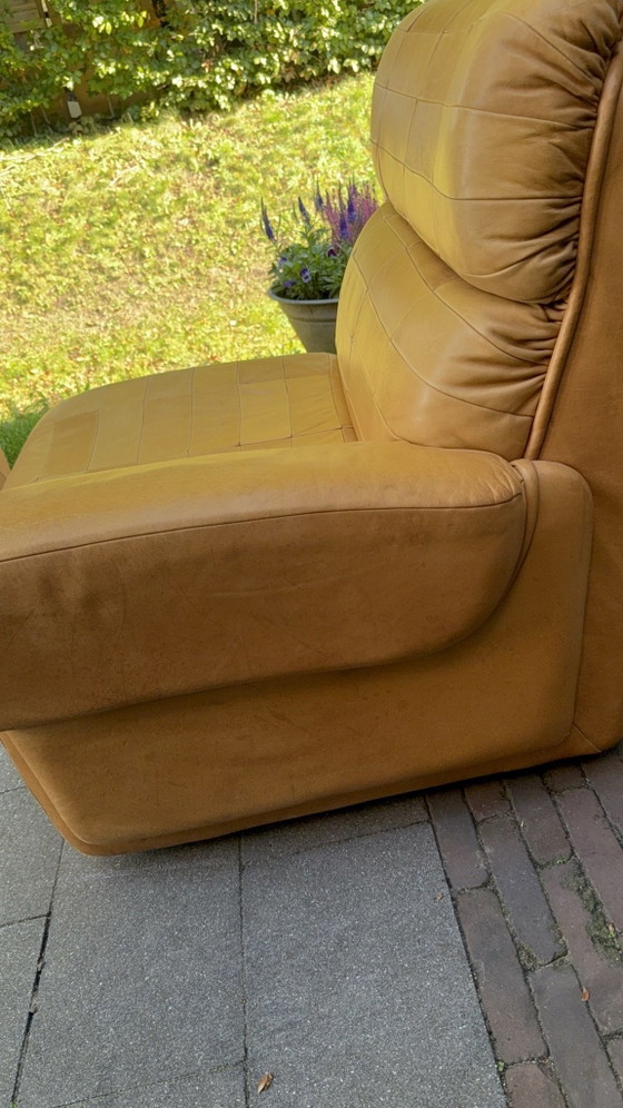 Divano vintage modulare in pelle a 6 pezzi – Divani modulari, Legno (photo 15 of 15)