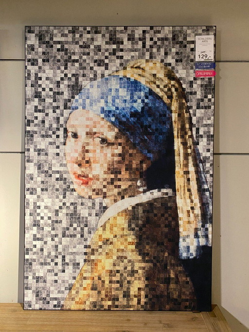 Painting Girl Pearl Earring - pixels – Pronto Wonen