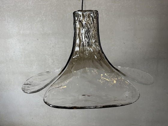 Image 1 of Vintage 'Tulip' Murano Pendant Lamp - Carlo Nason