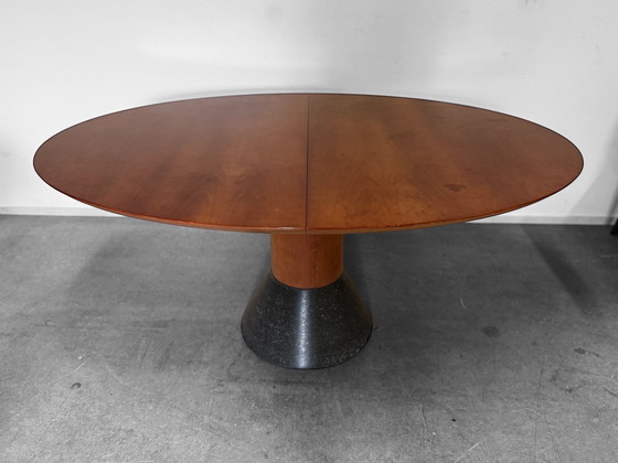 Image 1 of Arco balance con 4 sedie Arco flex (legno di ciliegio)