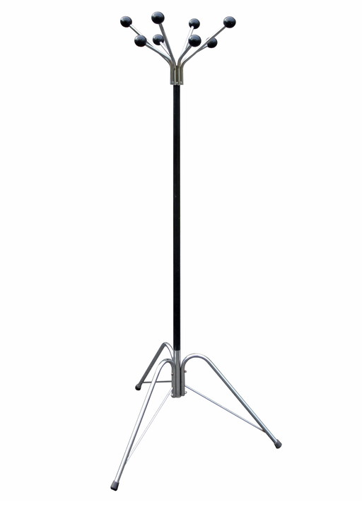 Coat rack Parrot with balls, 60s-70s