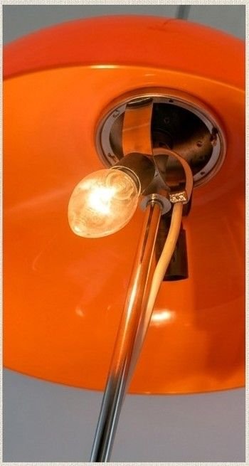 Meblo Vintage Retro Vloerlamp - Space Age design – Vloerlampen, Metaal, Kunststof (photo 4 of 5)