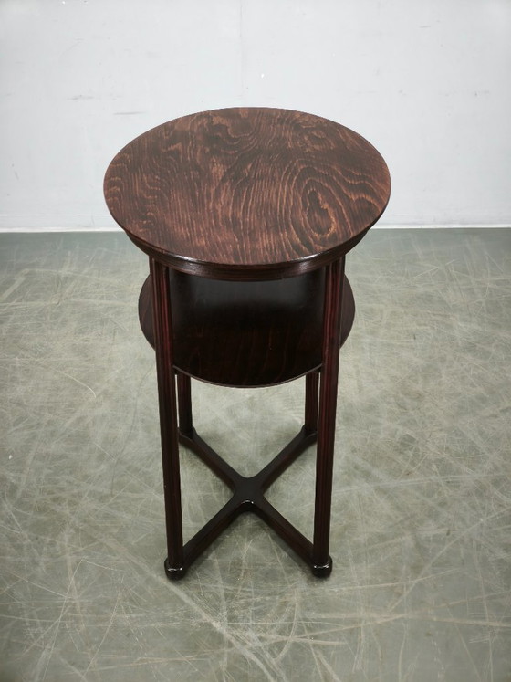 Image 1 of Josef Hoffmann Oval Table for Jacob & Josef Kohn, Vienna, circa 1900