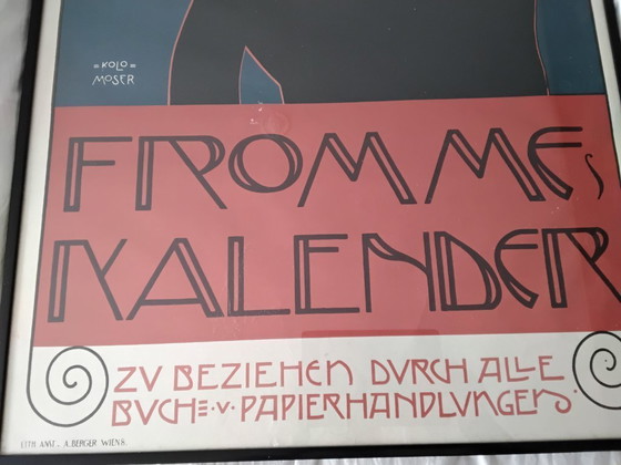 Image 1 of Kolomon Moser - Calendrier Fromme