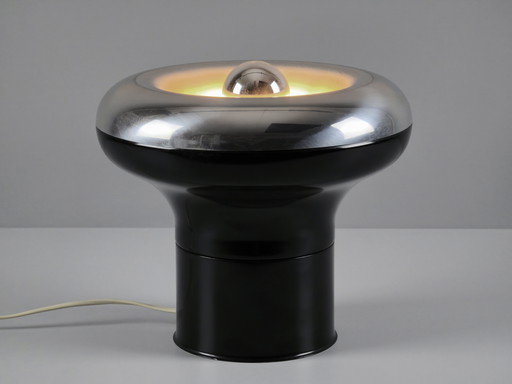 1970s Space-Age Design HEMI Fluga 2 Mushroom Table Lamp — Vintage Swedish Table Lamp.