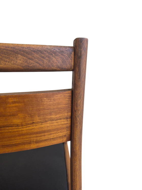 4 x Vintage Danish Thorsø Støle (T.S.M.) Dining Chair – Wood, Skai (photo 13 of 15)