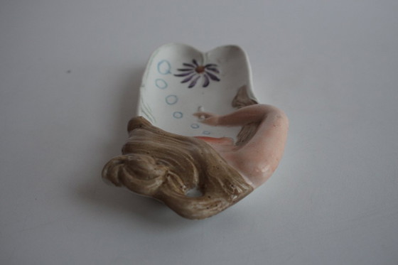 Image 1 of Dekorative Porzellanschale im Art-déco-Stil, 1930er Jahre.