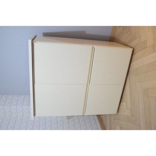 Mobiletto portaoggetti vintage bianco