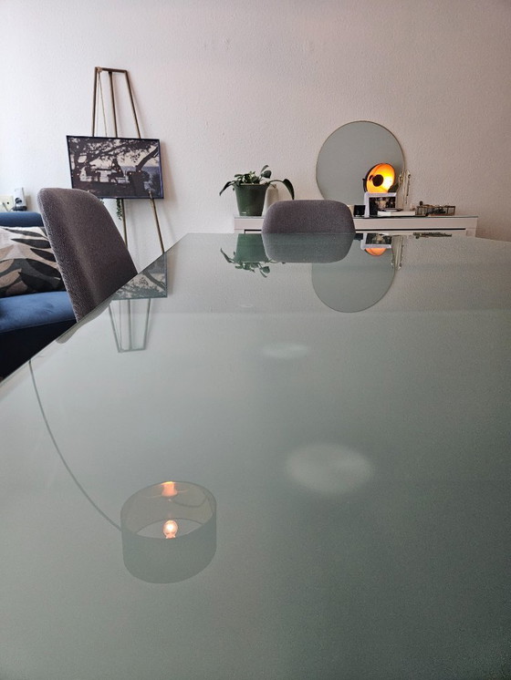 Image 1 of Effezeta Design Glass Table - tavolo allungabile