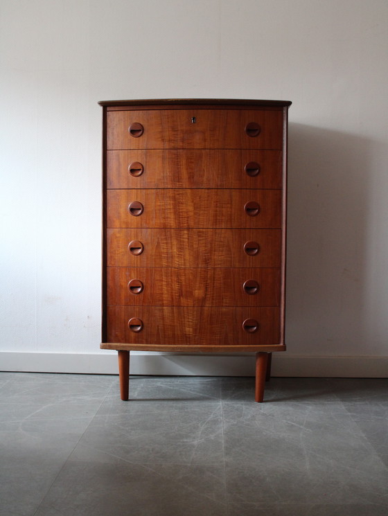 Image 1 of Vintage Deense ladekast in teak 