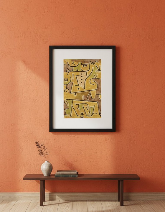 Image 1 of Klee, Paul - Gilet rosso - Stampa artistica