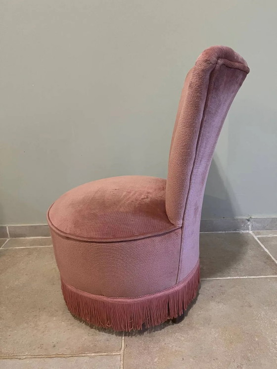 Sedia crapaud rosa – Poltrone, Velvet (photo 7 of 13)