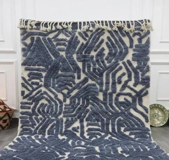 Tappeto marocchino tessuto a mano 2.5x1.5 m – Tappeti, Wool (photo 2 of 8)