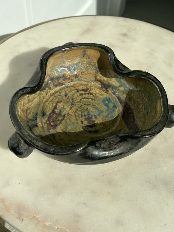 Image 1 of Authentieke Art Deco Vide-Poche - Roger Guérin - Bouffioux - met originele sticker