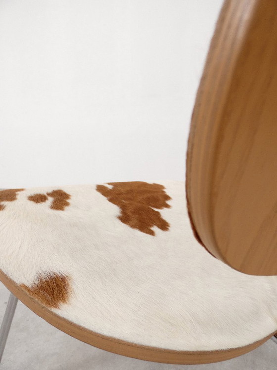 Eames LCM in calfskin by Charles & Ray - Vitra, Armchairs, Leather, Wood, Beige, Vintage (photo 11 of 14)