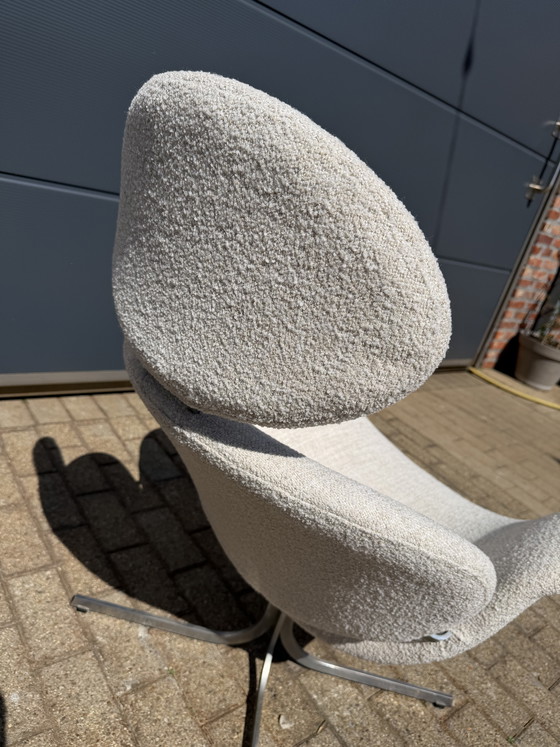 Image 1 of Artifort Big Tulip 1st edition Pierre Paulin in Beige/écru Bouclé 10/10!