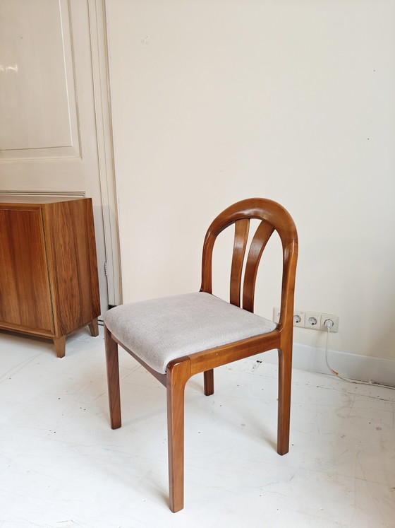 Zes Vintage Eetkamerstoelen Lubke – Wood (photo 6 of 13)