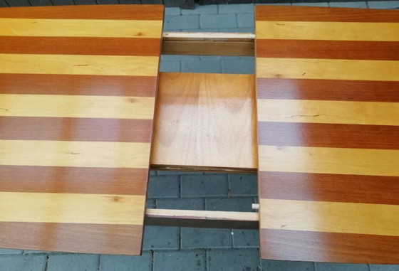 Image 1 of Table 60s, Midcentury, real wood, two-tone and extendable