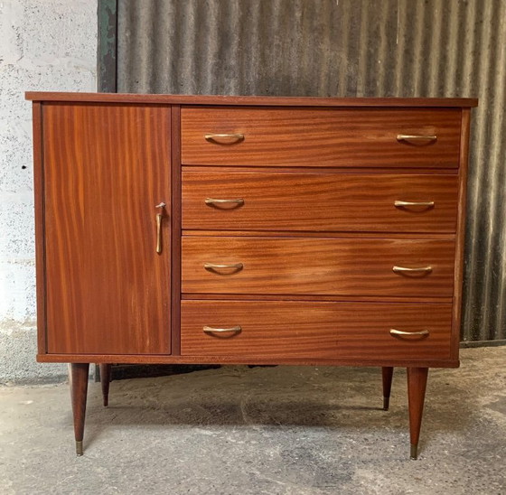 Image 1 of Scandinavisch dressoir uit de jaren 70