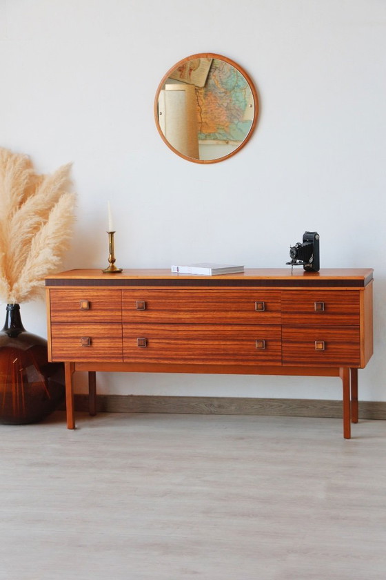 Image 1 of Scandinavian sideboard 140 cm - Vintage 1960s sideboard