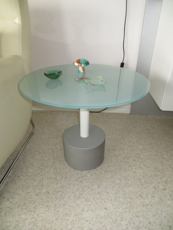 Image 1 of Round side table