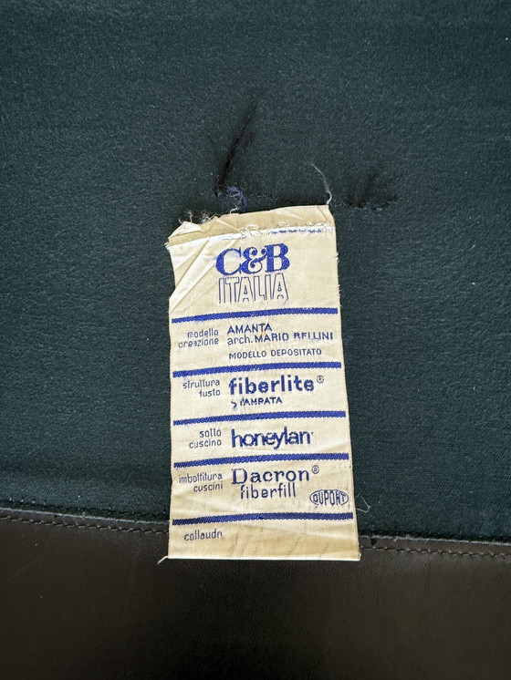 Image 1 of 4x Amanta sofa Mario Bellini