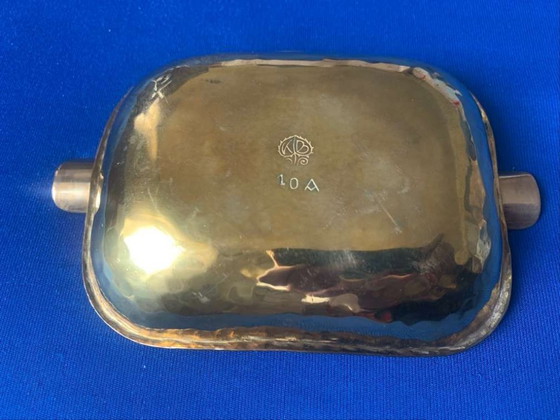 Image 1 of Posacenere Art Déco, modello 10 A, Karl Bayer, Monaco di Baviera, Art Nouveau, ottone