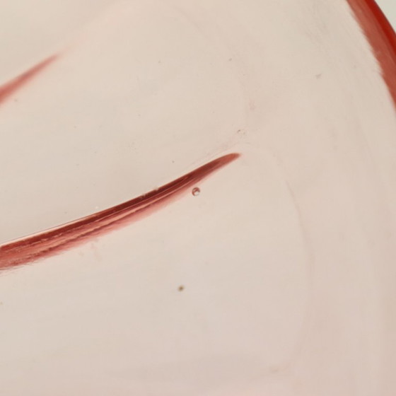 Image 1 of Art Deco Pink Fruit Bowl Rosaline