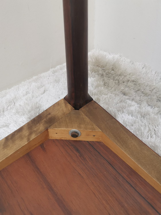 Image 1 of Scandinavische salontafel van rozenhout