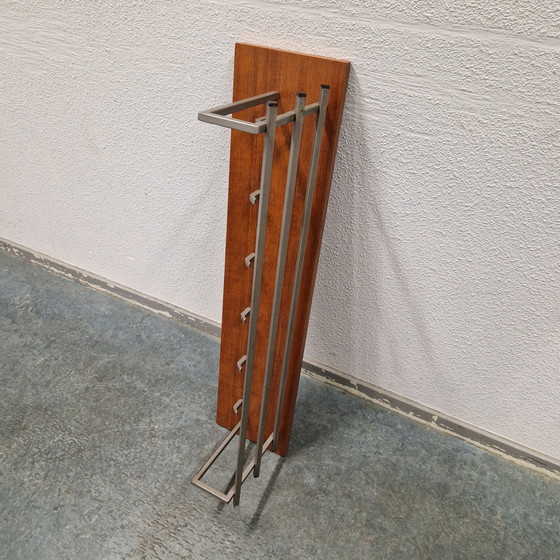 Image 1 of Appendiabiti da parete vintage in teak, anni '60