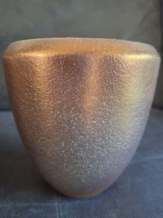 Image 1 of Mobach gold luster vases