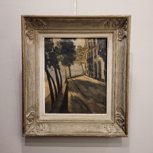 „Pont Marie, Paris“, Postimpressionismus, 20. Jahrhundert – Frankreich