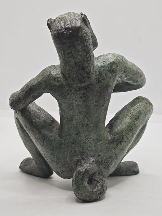 Image 1 of Bronze satyr, late 19th/early 20th century