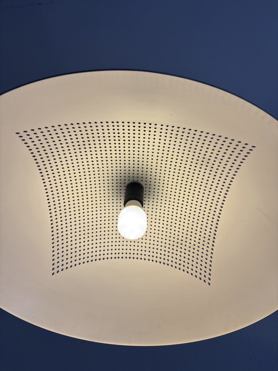 XL Vintage Italian Space Age Pendant Lamp – PiùLuce Vicenza (1970s/1980s) – Piuluce Vicenza, Metal (photo 5 of 11)